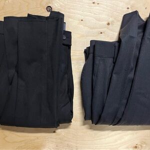 Men's Black and charcoal Dress Pants (2)